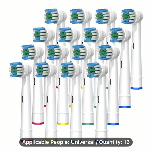 [Popular Choice] 16pcs Replacement Toothbrush Heads Suitable for Oral-B,